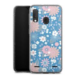 Carry Case Hülle Transparent/glitter ohne Band