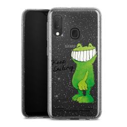 Carry Case Hülle Transparent/glitter ohne Band