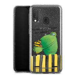 Carry Case Hülle Transparent/glitter ohne Band