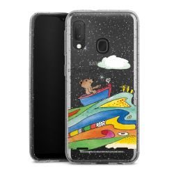 Carry Case Hülle Transparent/glitter ohne Band