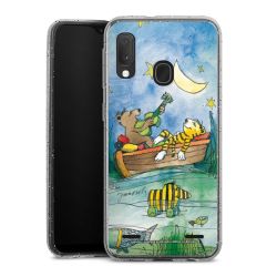 Carry Case Hülle Transparent/glitter ohne Band