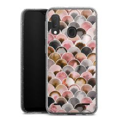 Carry Case Hülle Transparent/glitter ohne Band