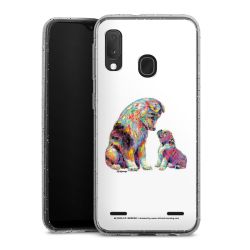 Carry Case Hülle Transparent/glitter ohne Band