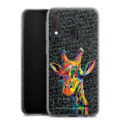 Carry Case Hülle Transparent/glitter ohne Band