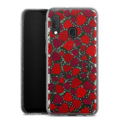 Carry Case Hülle Transparent/glitter ohne Band