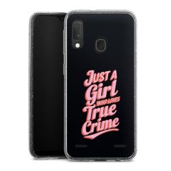 Carry Case Hülle Transparent/glitter ohne Band