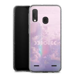 Carry Case Hülle Transparent/glitter ohne Band