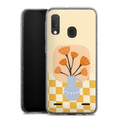 Carry Case Hülle Transparent/glitter ohne Band