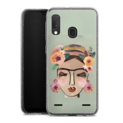 Carry Case Hülle Transparent/glitter ohne Band