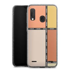 Carry Case Hülle Transparent/glitter ohne Band