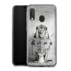 Carry Case Hülle Transparent/glitter ohne Band