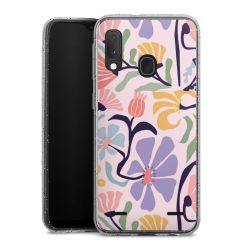 Carry Case Hülle Transparent/glitter ohne Band