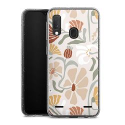 Carry Case Hülle Transparent/glitter ohne Band