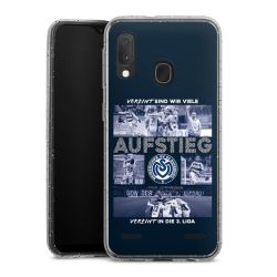 Carry Case Hülle Transparent/glitter ohne Band