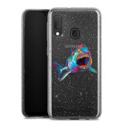 Carry Case Hülle Transparent/glitter ohne Band