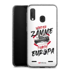 Carry Case Hülle Transparent/glitter ohne Band