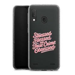 Carry Case Hülle Transparent/glitter ohne Band