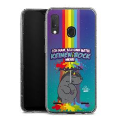 Carry Case Hülle Transparent/glitter ohne Band