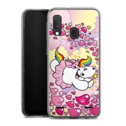 Carry Case Hülle Transparent/glitter ohne Band