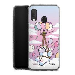 Carry Case Hülle Transparent/glitter ohne Band