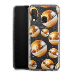 Carry Case Hülle Transparent/glitter ohne Band