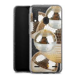 Carry Case Hülle Transparent/glitter ohne Band