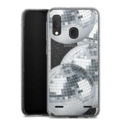 Carry Case Hülle Transparent/glitter ohne Band