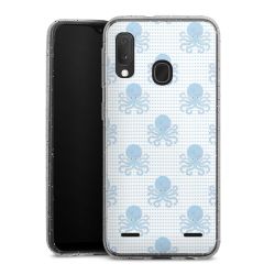 Carry Case Hülle Transparent/glitter ohne Band