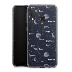 Carry Case Hülle Transparent/glitter ohne Band