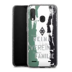 Carry Case Hülle Transparent/glitter ohne Band