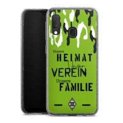 Carry Case Hülle Transparent/glitter ohne Band