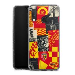 Carry Case Hülle Transparent/glitter ohne Band