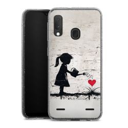 Carry Case Hülle Transparent/glitter ohne Band