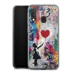 Carry Case Hülle Transparent/glitter ohne Band