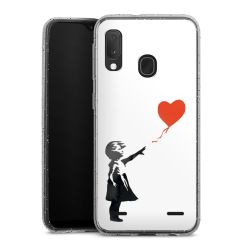 Carry Case Hülle Transparent/glitter ohne Band