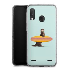 Carry Case Hülle Transparent/glitter ohne Band