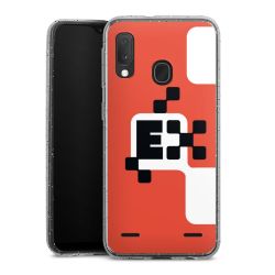 Carry Case Hülle Transparent/glitter ohne Band