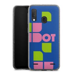 Carry Case Hülle Transparent/glitter ohne Band