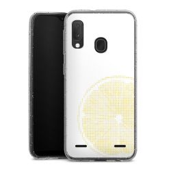 Carry Case Hülle Transparent/glitter ohne Band