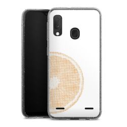 Carry Case Hülle Transparent/glitter ohne Band