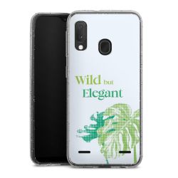 Carry Case Hülle Transparent/glitter ohne Band