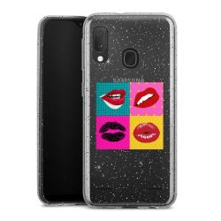 Carry Case Hülle Transparent/glitter ohne Band