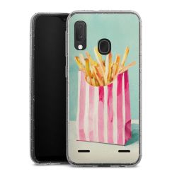 Carry Case Hülle Transparent/glitter ohne Band