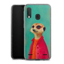 Carry Case Hülle Transparent/glitter ohne Band