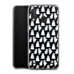 Carry Case Hülle Transparent/glitter ohne Band