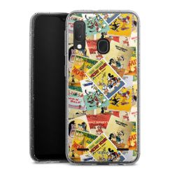 Carry Case Hülle Transparent/glitter ohne Band