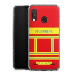 Carry Case Hülle Transparent/glitter ohne Band