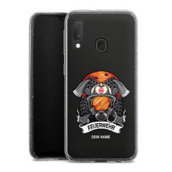 Carry Case Hülle Transparent/glitter ohne Band