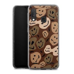 Carry Case Hülle Transparent/glitter ohne Band