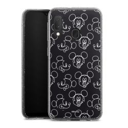 Carry Case Hülle Transparent/glitter ohne Band